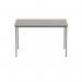 Polaris Rectangular Multipurpose Table 1200x800x730mm Alaskan Grey Oak/Silver KF77904 KF77904