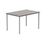 Polaris Rectangular Multipurpose Table 1200x800x730mm Alaskan Grey Oak/Silver KF77904 KF77904