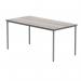 Polaris Rectangular Multipurpose Table 1600x800x730mm Alaskan Grey Oak/Silver KF77905 KF77905