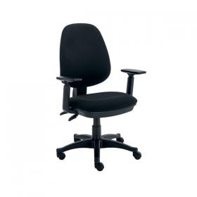 Polaris Nesta Operator Chair 2 Lever Upholstered 590x555x1090mm Royal Blue KF77947 KF77947