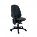 Polaris Nesta Operator Chair 2 Lever Upholstered 590x555x1090mm Charcoal KF77948 KF77948