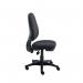 Polaris Nesta Operator Chair 2 Lever Upholstered 590x555x1090mm Charcoal KF77948 KF77948
