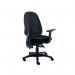 Polaris Nesta Operator Chair 2 Lever Upholstered 590x555x1090mm Black KF77949 KF77949