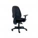 Polaris Nesta Operator Chair 2 Lever Upholstered 590x555x1090mm Black KF77949 KF77949