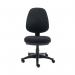 Polaris Nesta Operator Chair 2 Lever Upholstered 590x555x1090mm Black KF77949 KF77949