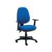 Polaris Nesta Operator Chair 2 Lever Upholstered 590x900x1050mm Black KF77949 KF77949
