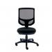 Polaris Nesta Mesh Back Operator Chair 2 Lever 590x900x1050mm Black KF77950 KF77950