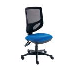 Polaris Nesta Mesh Back Operator Chair 2 Lever 590x900x1050mm Royal Blue KF77952 KF77952