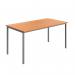 Serrion Rectangular Table 1500x726x750mm Beech KF78095 KF78095