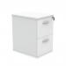 Polaris 2 Drawer Filing Cabinet 460x600x710mm Arctic White KF78103 KF78103