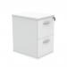 Polaris 2 Drawer Filing Cabinet 460x600x710mm Arctic White KF78103 KF78103