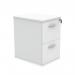 Polaris 2 Drawer Filing Cabinet 460x600x710mm Arctic White KF78103 KF78103