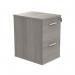 Polaris 2 Drawer Filing Cabinet 460x600x710mm Alaskan Grey Oak KF78104 KF78104