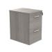 Polaris 2 Drawer Filing Cabinet 460x600x710mm Alaskan Grey Oak KF78104 KF78104