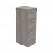 Polaris 4 Drawer Filing Cabinet 460x600x1358mm Alaskan Grey Oak KF78108 KF78108