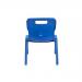Titan One Piece Classroom Chair 360x320x513mm Blue KF78503 KF78503