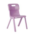 Titan One Piece School Chair Size 1 Purple KF78505 KF78505