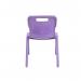 Titan One Piece Classroom Chair Size 2 363x343x563mm Purple KF78510 KF78510