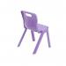 Titan One Piece Classroom Chair Size 2 363x343x563mm Purple KF78510 KF78510