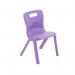 Titan One Piece Classroom Chair 363x343x563mm Purple (Pack of 30) KF78605
