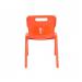 Titan One Piece Classroom Chair Size 2 363x343x563mm Orange KF78511 KF78511