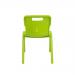 Titan One Piece Classroom Chair Size 2 363x343x563mm Lime KF78512 KF78512