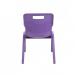 Titan One Piece Classroom Chair 435x384x600mm Purple KF78514 KF78514