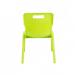 Titan One Piece Classroom Chair 435x384x600mm Lime KF78516 KF78516