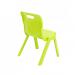 Titan One Piece Classroom Chair 435x384x600mm Lime KF78516 KF78516