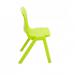 Titan One Piece Classroom Chair 432x408x690mm Lime KF78520 KF78520