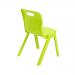 Titan One Piece Classroom Chair 432x408x690mm Lime KF78520 KF78520