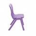 Titan One Piece Classroom Chair 480x486x799mm Purple KF78522 KF78522