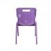 Titan One Piece Classroom Chair 480x486x799mm Purple KF78522 KF78522