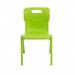 Titan One Piece Classroom Chair 480x486x799mm Lime KF78524 KF78524