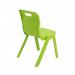 Titan One Piece Classroom Chair 480x486x799mm Lime KF78524 KF78524