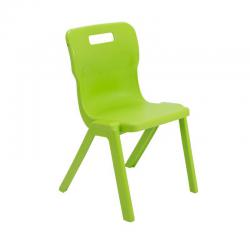 Cheap Stationery Supply of Titan One Piece Classroom Chair 480x486x799mm Lime KF78524 KF78524 Office Statationery