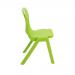 Titan One Piece Classroom Chair 480x486x799mm Lime KF78524 KF78524