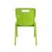 Titan One Piece Classroom Chair 480x486x799mm Lime KF78524 KF78524