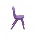 Titan One Piece Classroom Chair 482x510x829mm Purple KF78529 KF78529