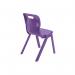 Titan One Piece Classroom Chair 482x510x829mm Purple KF78529 KF78529