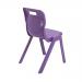 Titan One Piece Classroom Chair 482x510x829mm Purple KF78529 KF78529