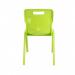 Titan One Piece Classroom Chair 482x510x829mm Lime KF78531 KF78531