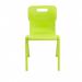 Titan One Piece Classroom Chair 482x510x829mm Lime KF78531 KF78531