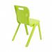 Titan One Piece Classroom Chair 482x510x829mm Lime KF78531 KF78531