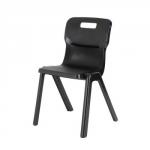 Titan One Piece School Chair Size 6 Black KF78533