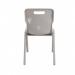 Titan One Piece School Chair Size 6 Grey (All in one plastic construction) KF78534 KF78534