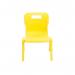 Titan One Piece School Chair 260mm Yellow Pack of 10 KF78541 KF78541