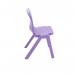 Titan One Piece Classroom Chair 363x343x563mm Purple (Pack of 10) KF78547 KF78547