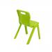 Titan One Piece Classroom Chair 363x343x563mm Lime (Pack of 10) KF78550 KF78550