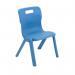Titan 1 Piece Chair 350mm Sky Blue Pack of 30 KF78617